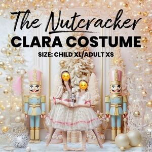 Nutcracker “Clara” Costume, CHILD XL/ADULT S